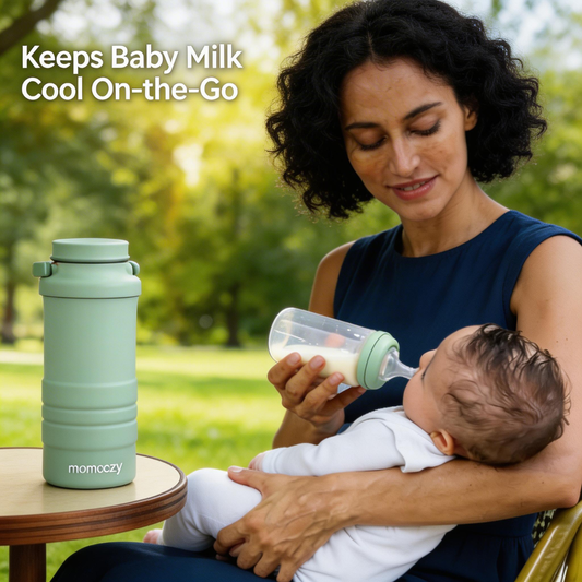 Momcozy Breastmilk Cooler Portable 22oz | Outdoor Milk Storage