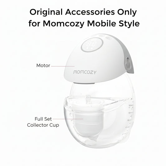 Momcozy M6 Milk Collector Cup Replacement Kit 24mm DoubleFit Flange in dubai
