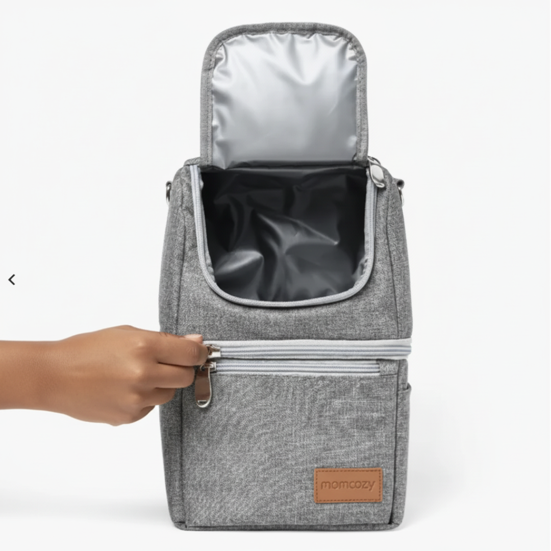 Momcozy Insulated Baby Bottle Bag UAE | Breastmilk Cooler & Travel Bag