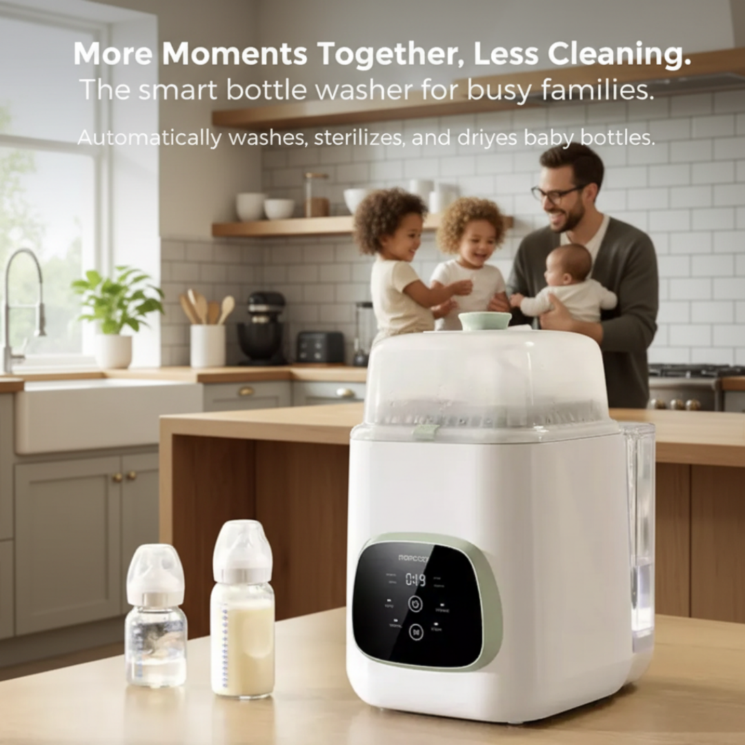 جهاز غسل وتعقيم زجاجات الأطفال Momcozy KleanPal Pro في الإمارات العربية المتحدة
