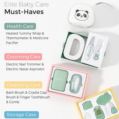 Momcozy Elite Baby Care Kit – All-in-One Baby Grooming & Health Set