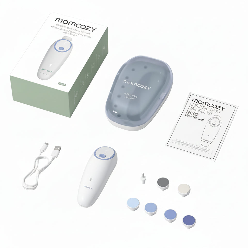 Momcozy Electric Baby Nail File with LED near me in Dubai