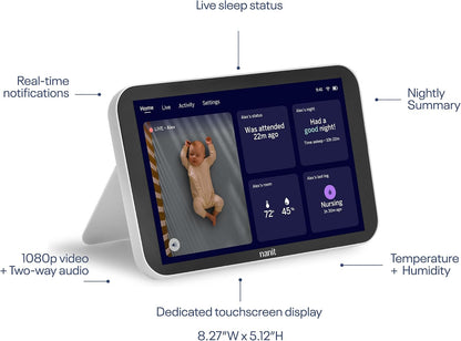 Nanit Display Screen for Smart Baby Monitor – 8" HD Touchscreen