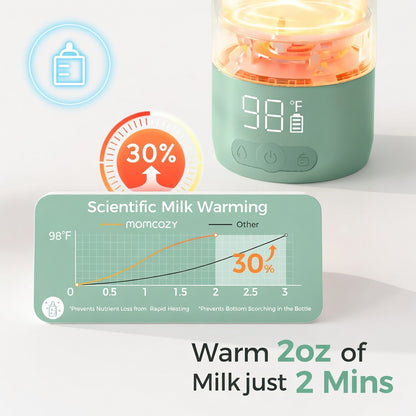 Momcozy bottle warmer for easy at mum care