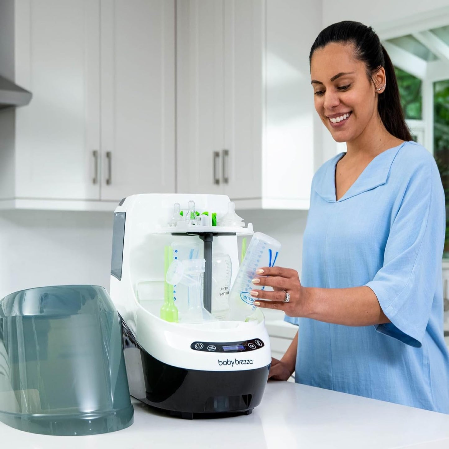 Baby Brezza Bottle Washer Pro | Automatic Baby Bottle Washer Sterilizer & Dryer