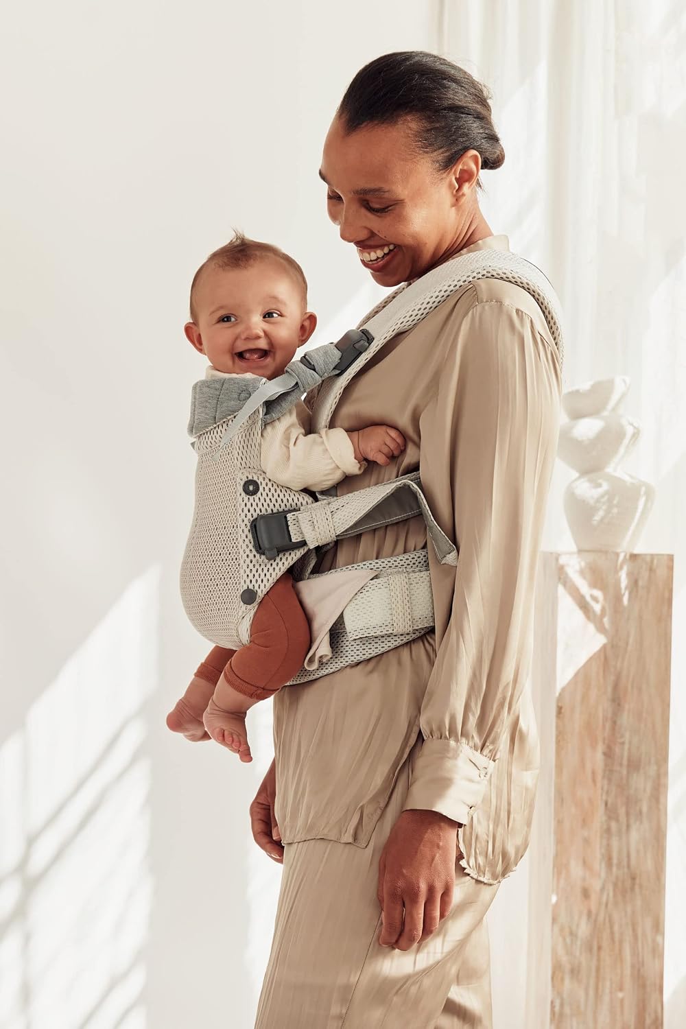 BabyBjörn Baby Carrier Harmony 3D Mesh Cream – Ergonomic Baby Carrier