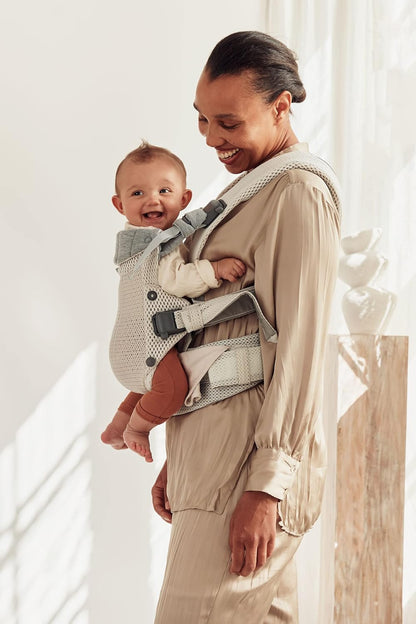 BabyBjörn Baby Carrier Harmony 3D Mesh Cream – Ergonomic Baby Carrier