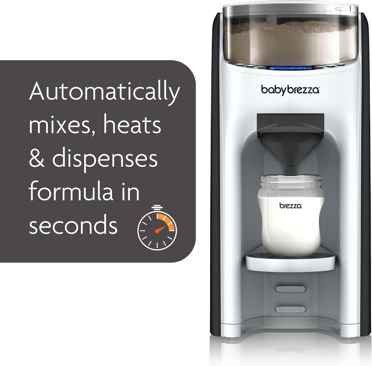 Baby Brezza Formula Pro Advanced Automatic Formula Maker | Instant Baby Bottle Maker