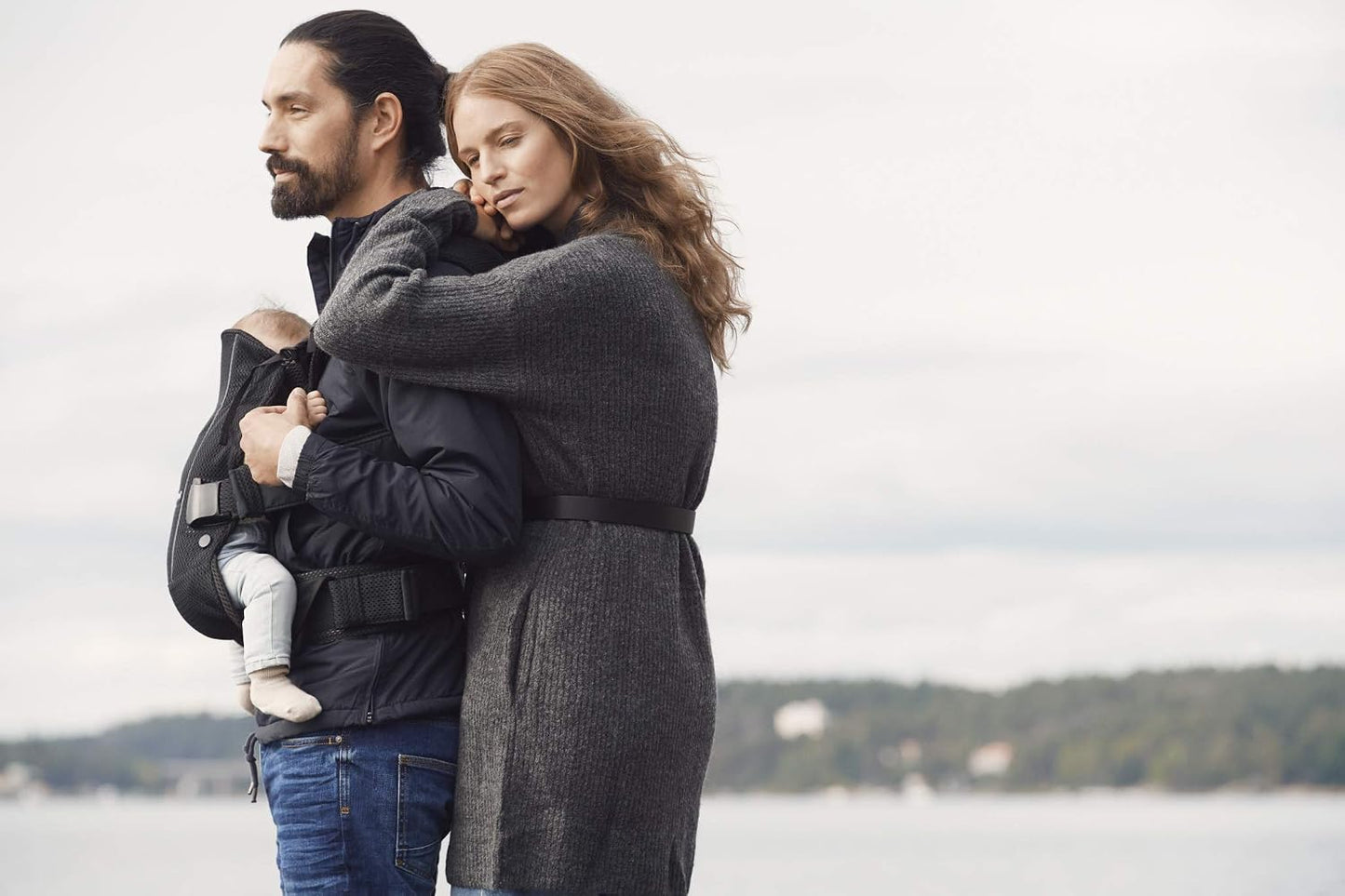BabyBjörn Carrier One Air 3D Mesh Black – Ergonomic Baby Carrier 0–3 Years