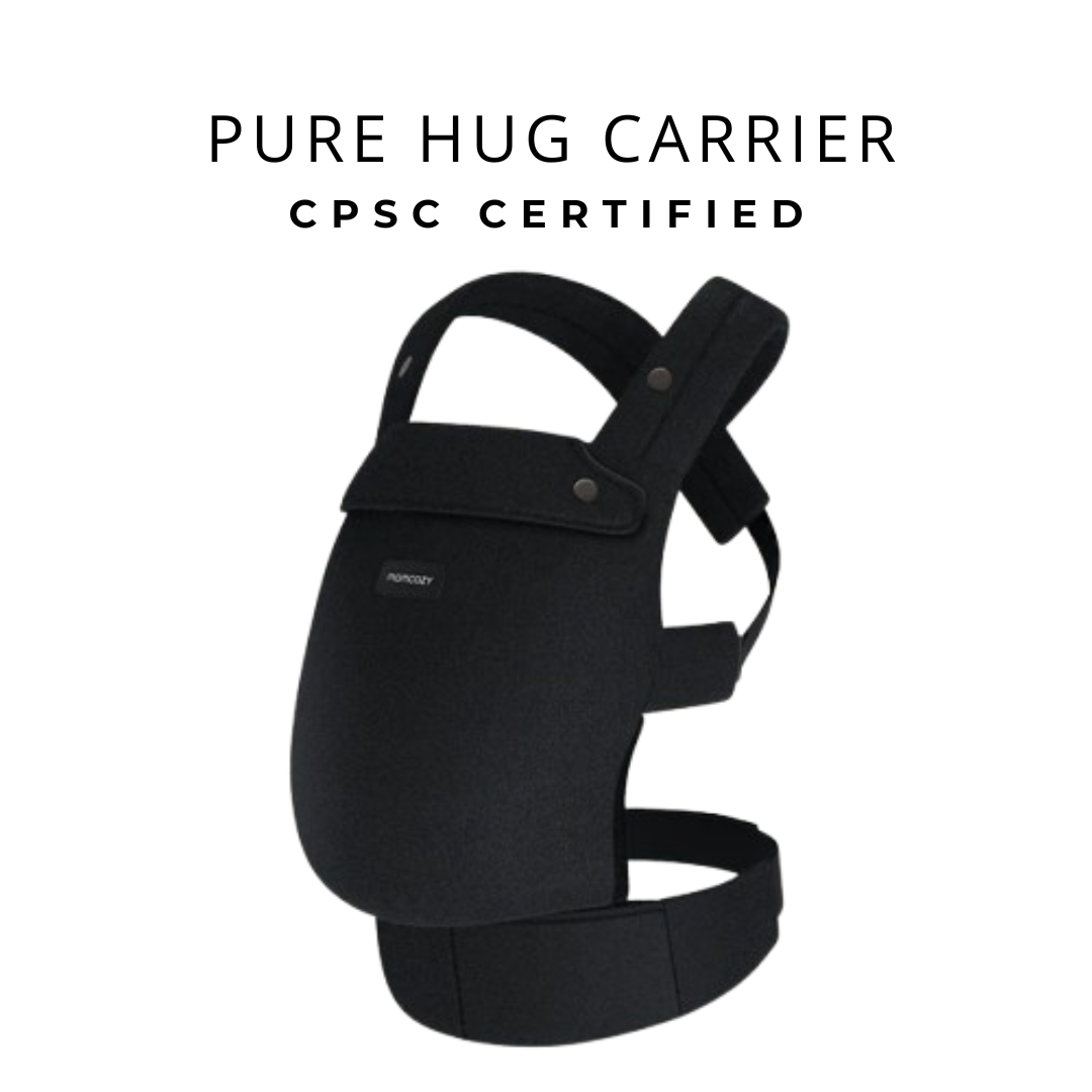 حاملة الأطفال Momcozy Pure Hug آمنة وناعمة وتوفر حرية الحركة للأطفال