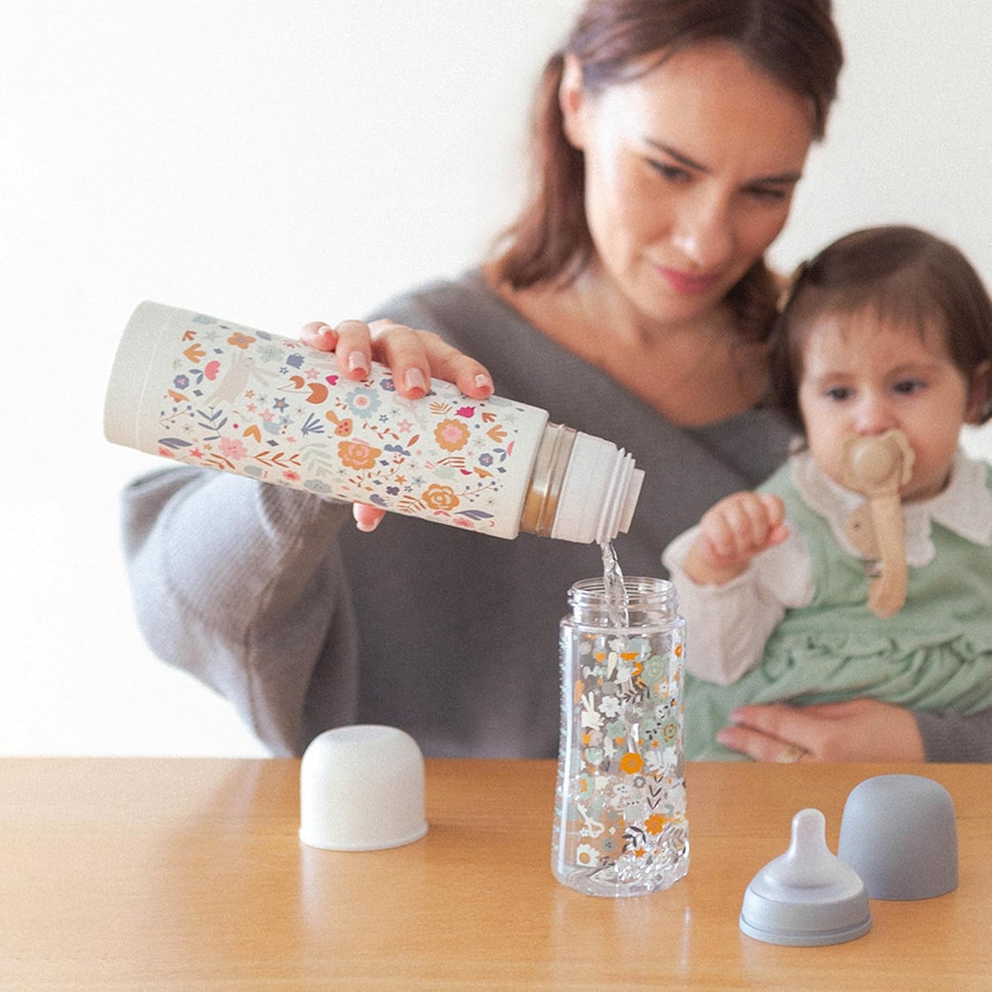 Suavinex 500ml Stainless Steel Thermos Flask for Newborns
