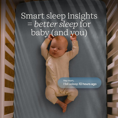 Nanit Pro Smart Baby Monitor with Floor Stand & Breathing Band