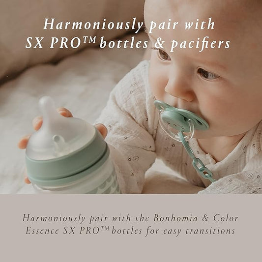 Suavinex BONHOMIA SX PRO Physiological Pacifier | Soft Silicone Baby Soother