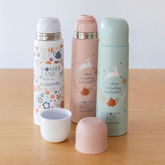 Suavinex 500ml Stainless Steel Thermos Flask for Newborns