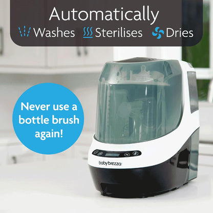 Baby Brezza Bottle Washer Pro | Automatic Baby Bottle Washer Sterilizer & Dryer