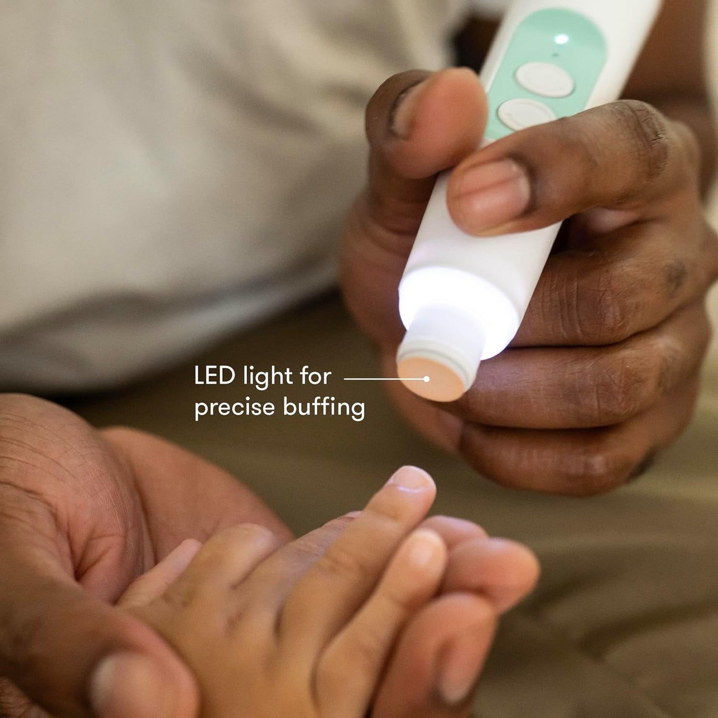 Frida Baby Electric Nail Buffer for Newborn & Toddler – Safe Baby Nail Trimmer Kit