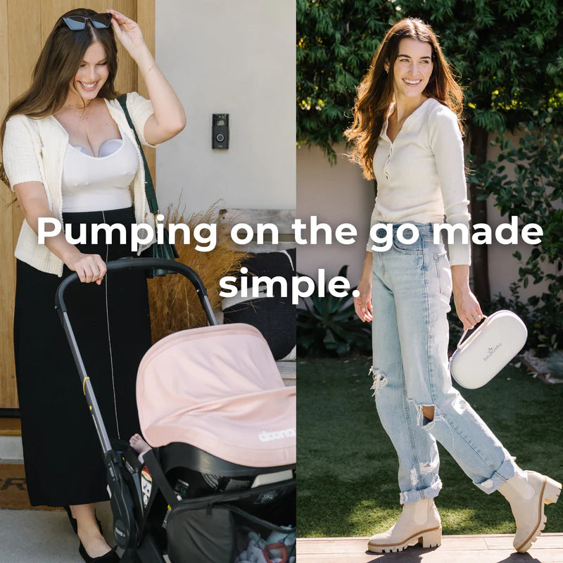BabyBuddha Wearable Breast Pump Hands-Free Quiet Compact Discrete