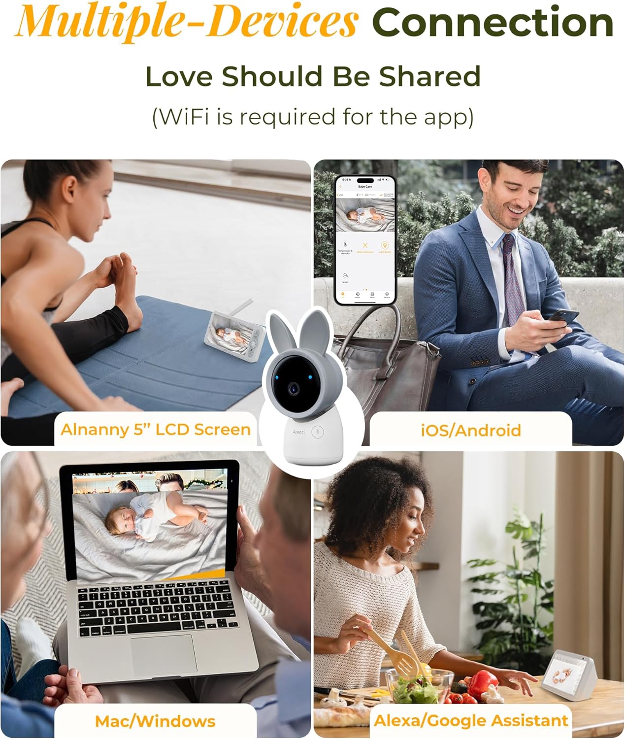 Baby Monitor with Two Way Talk Dubai UAE