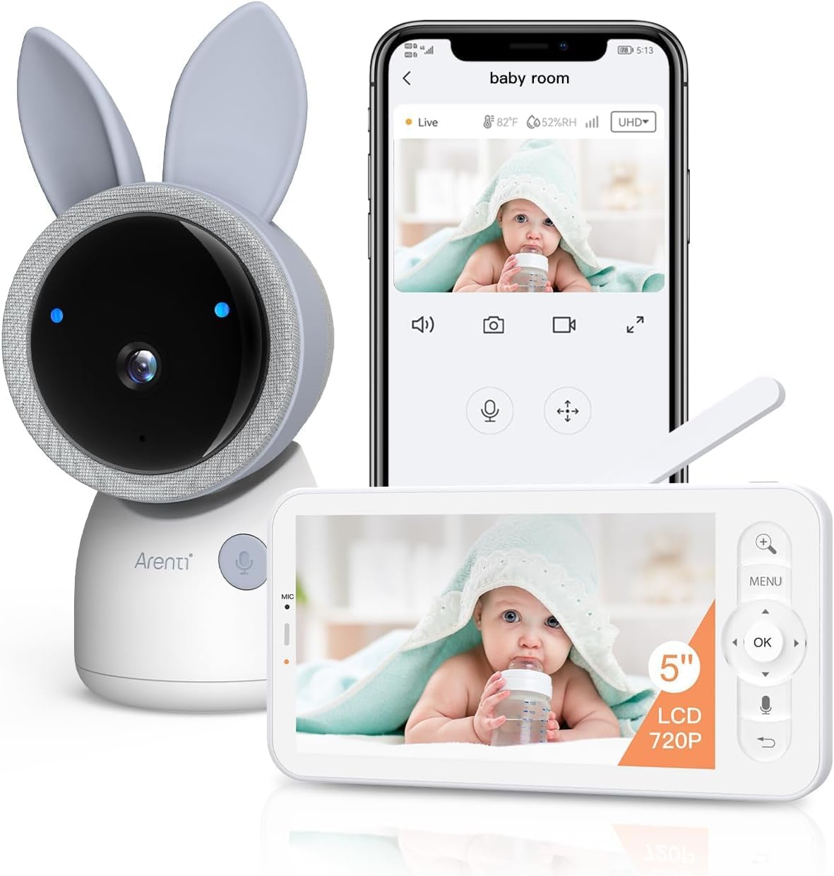 Best 5 Inch Baby Monitor Fujairah UAE