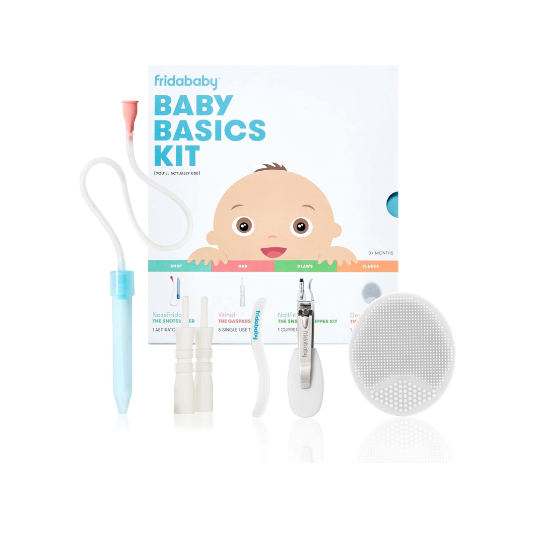 Frida Baby Basics Kit – Complete Newborn Baby Care & Grooming Kit