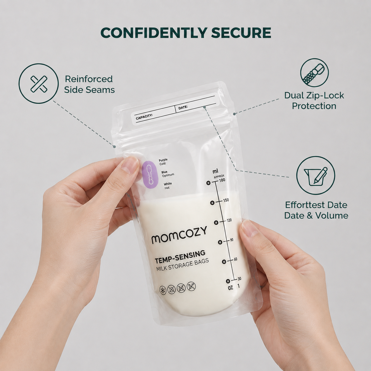 Momcozy Breastmilk Storage Bags