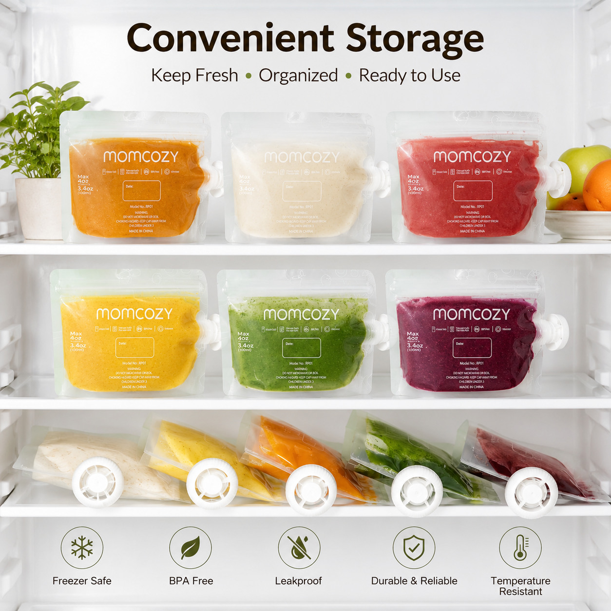 Momcozy Squeeze Pouches online in Ras Al Khaimah UAE