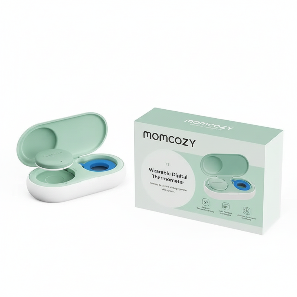 Momcozy wearable digital thermometer Dubai online buy at Mumcare.ae.
