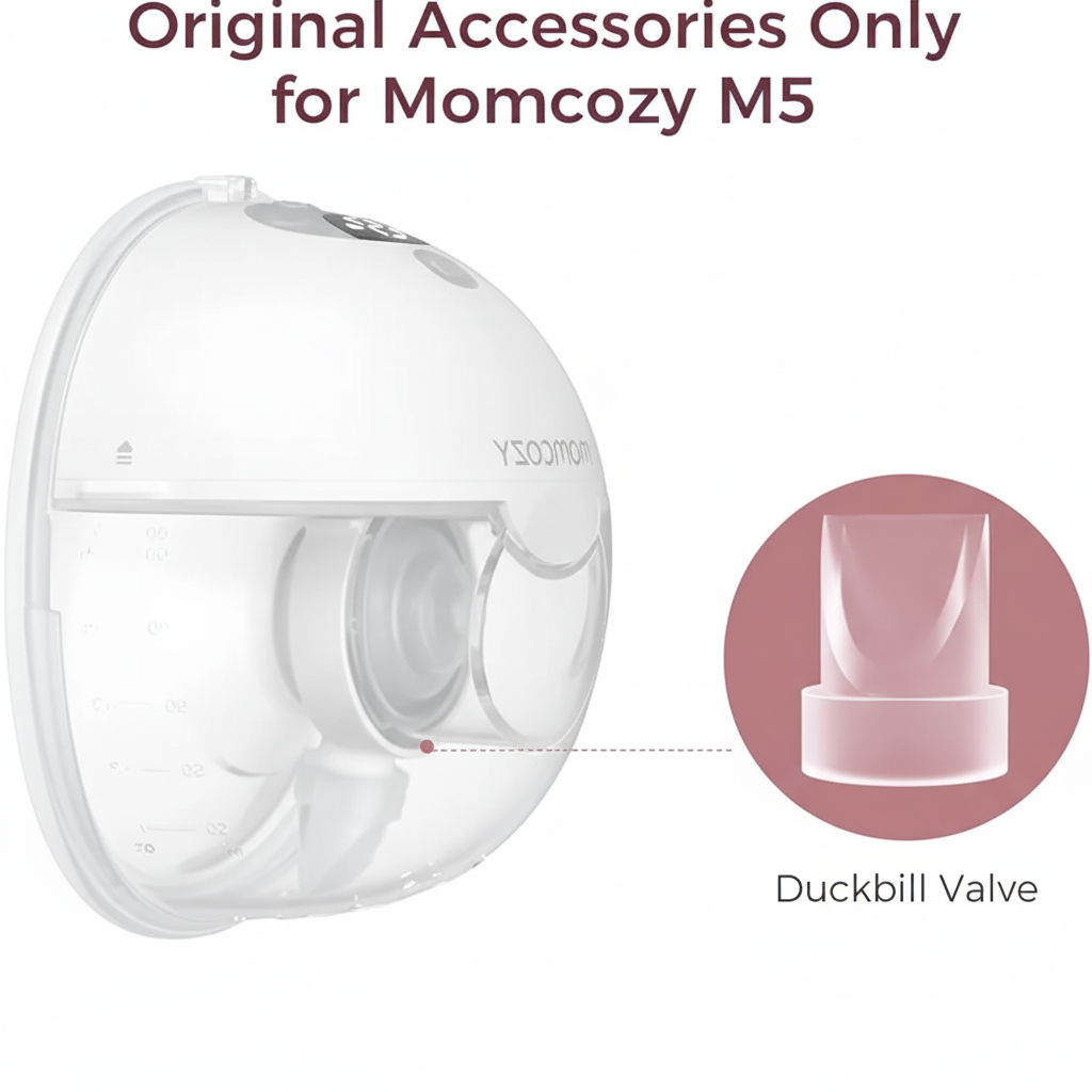 Momcozy wearable pump valves Sharjah online at momcare.ae mom care