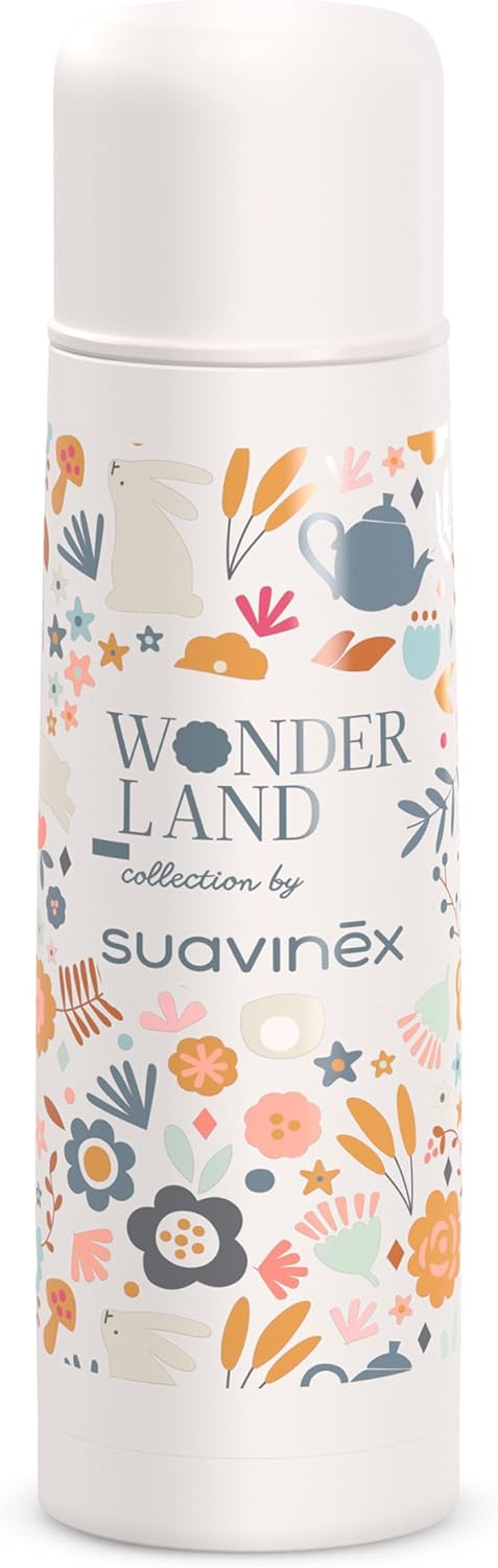 Suavinex 500ml Stainless Steel Thermos Flask for Newborns