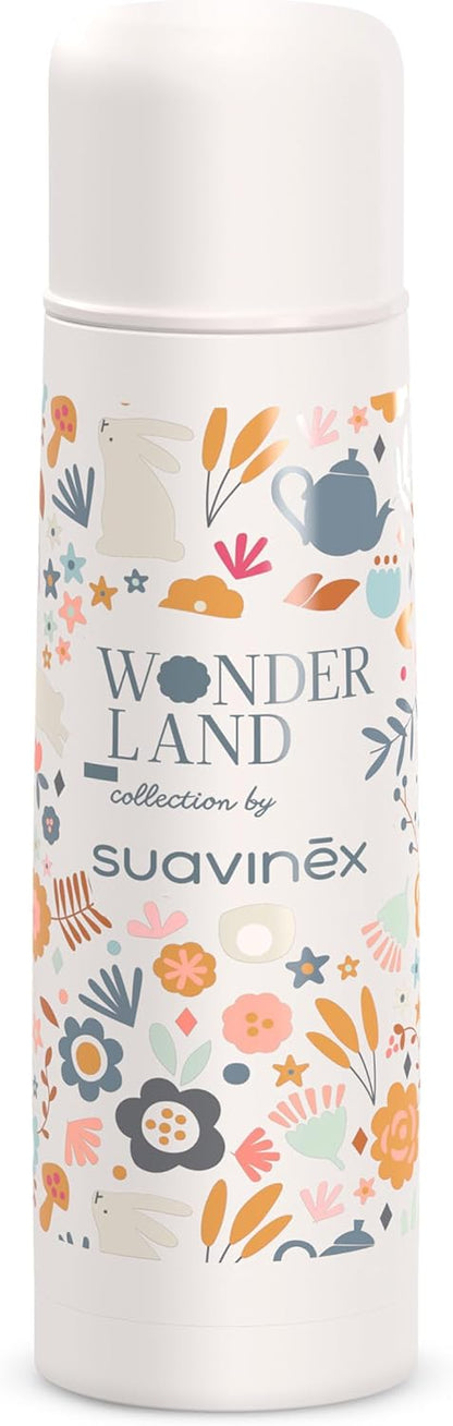 Suavinex 500ml Stainless Steel Thermos Flask for Newborns