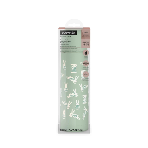 Suavinex 500ml Stainless Steel Thermos Flask for Newborns