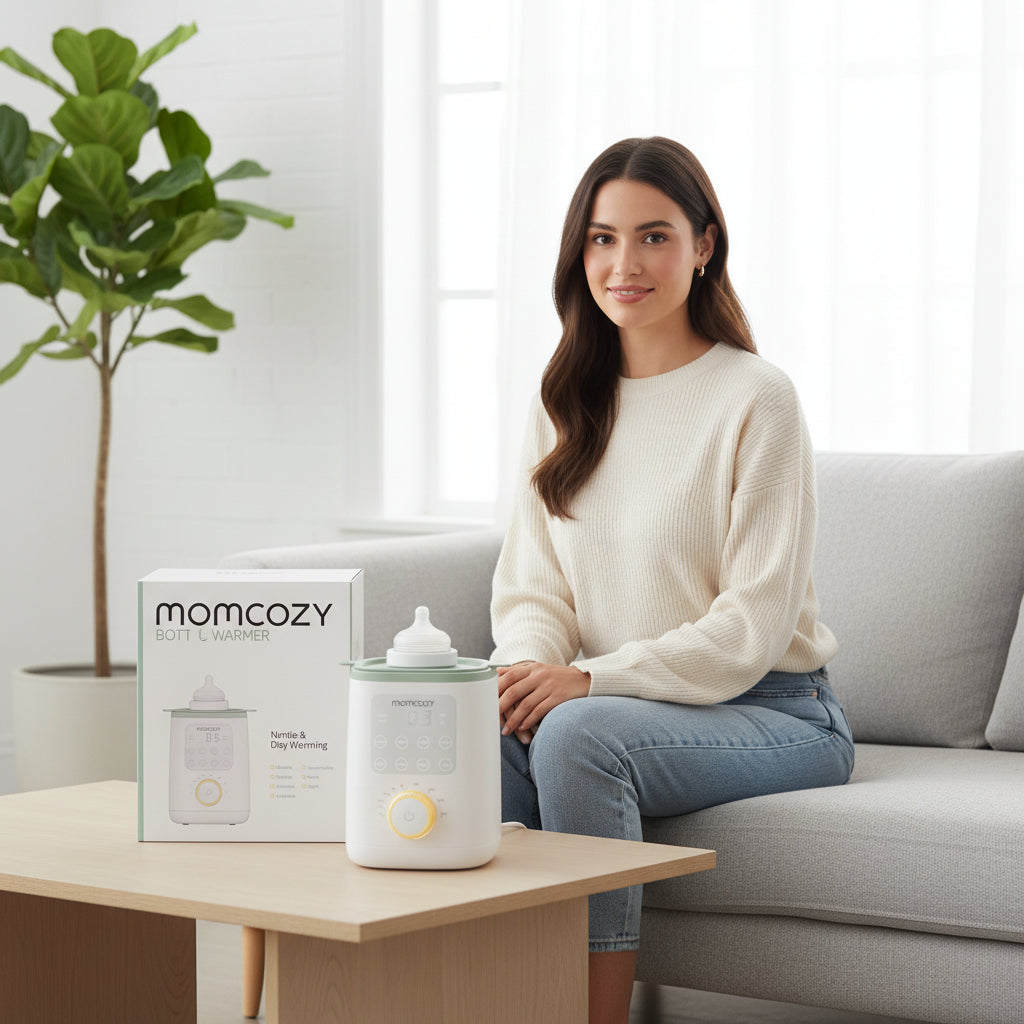 Momcozy Nutri 9-in-1 Baby Bottle Warmer with Night Light