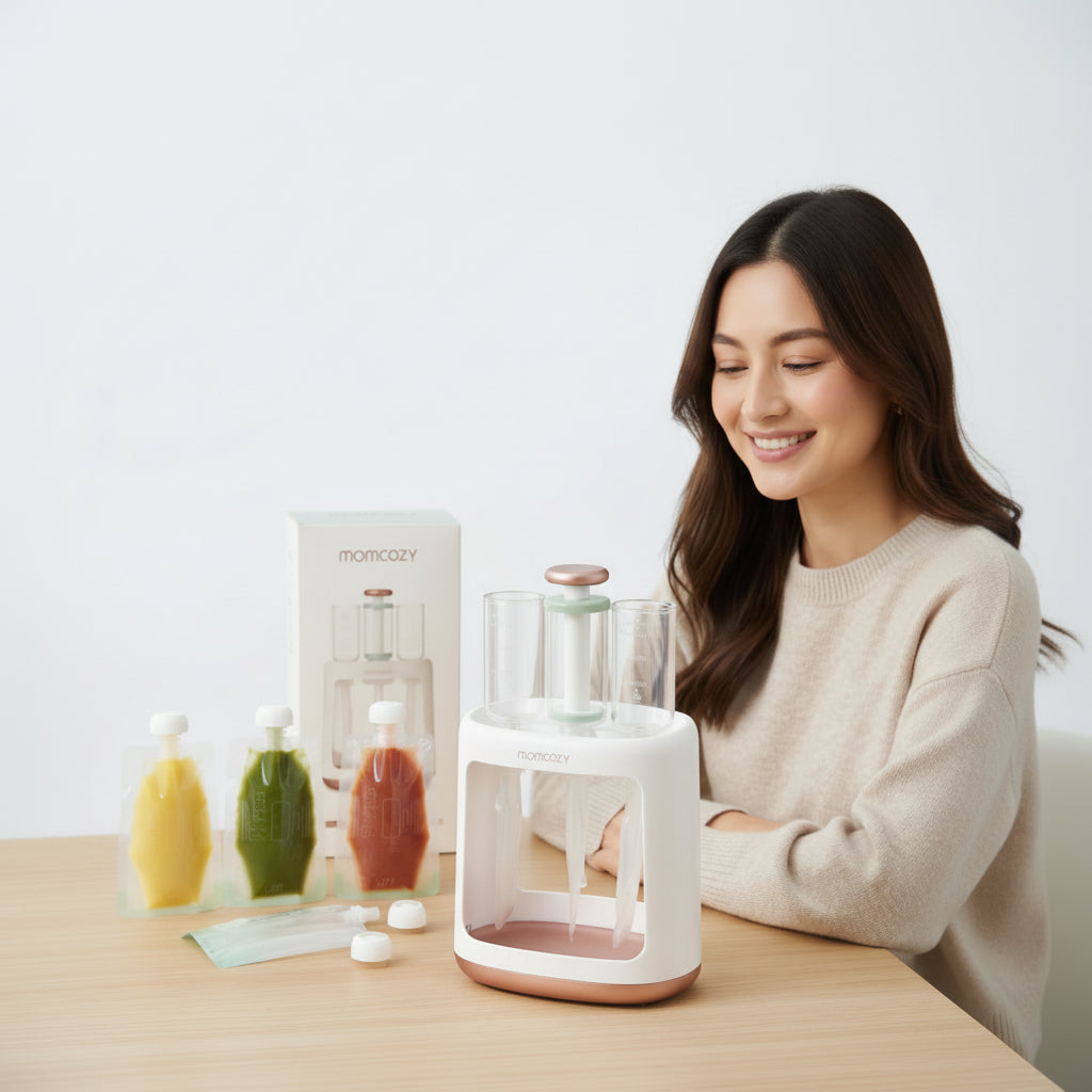 reusable baby food pouch maker Abu Dhabi at mumcare.ae